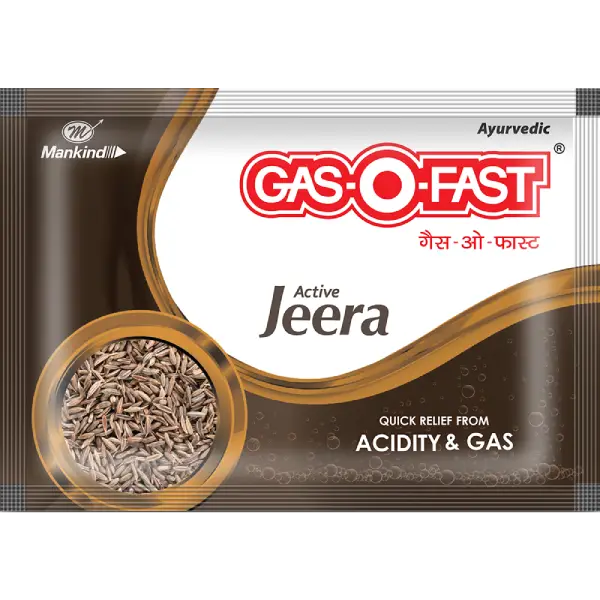 Gas-O-Fast Active Jeera Sachet (Pack of 5)